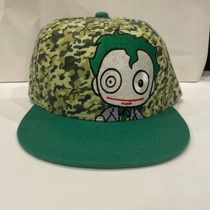 The Joker SnapBack hat. (DC Comics) One size fits most.